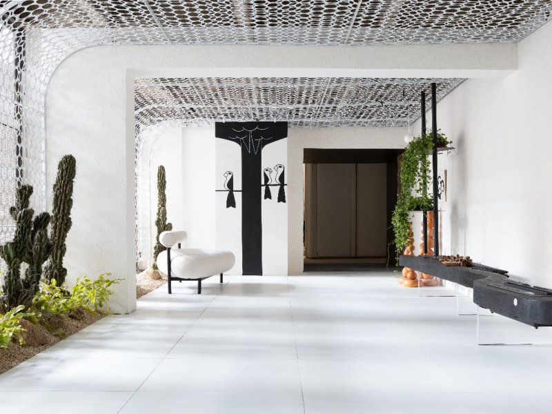 Portal Catimbau ambiente assinado pelo Mauro Contesini para CASACOR São Paulo